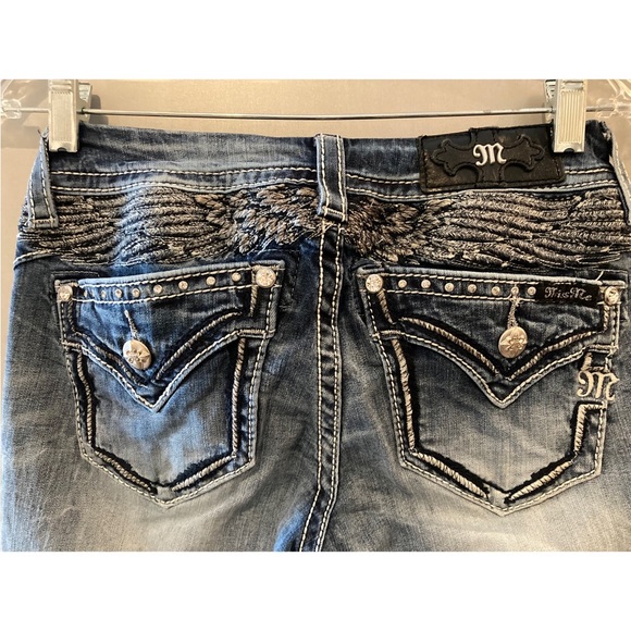 Miss Me Jeans, light wash size 25 - Picture 4 of 8